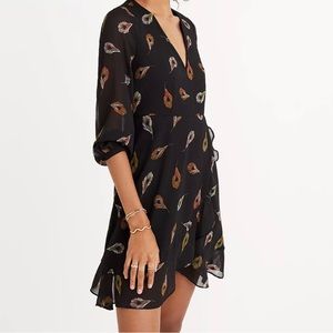 Madewell falling leaves dress